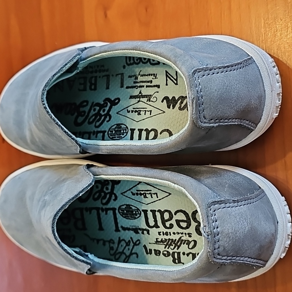 L.L. Bean Slate Blue Casual Slip-Ons - Picture 4 of 5